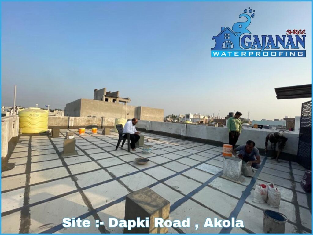 Terrace waterproofing