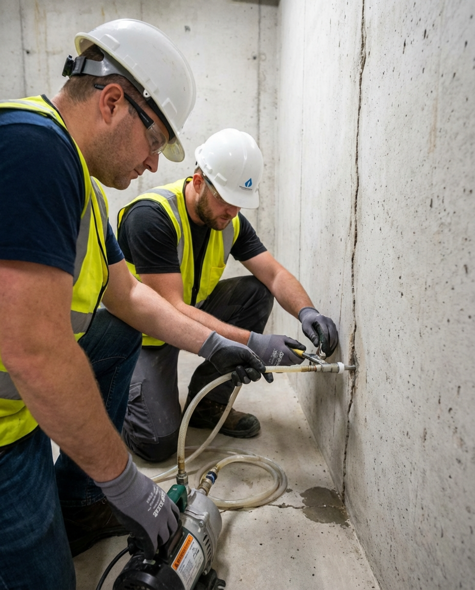 Best water[proofing service in Jalgaon | Shree gajanan Waterproofing | PU grouting